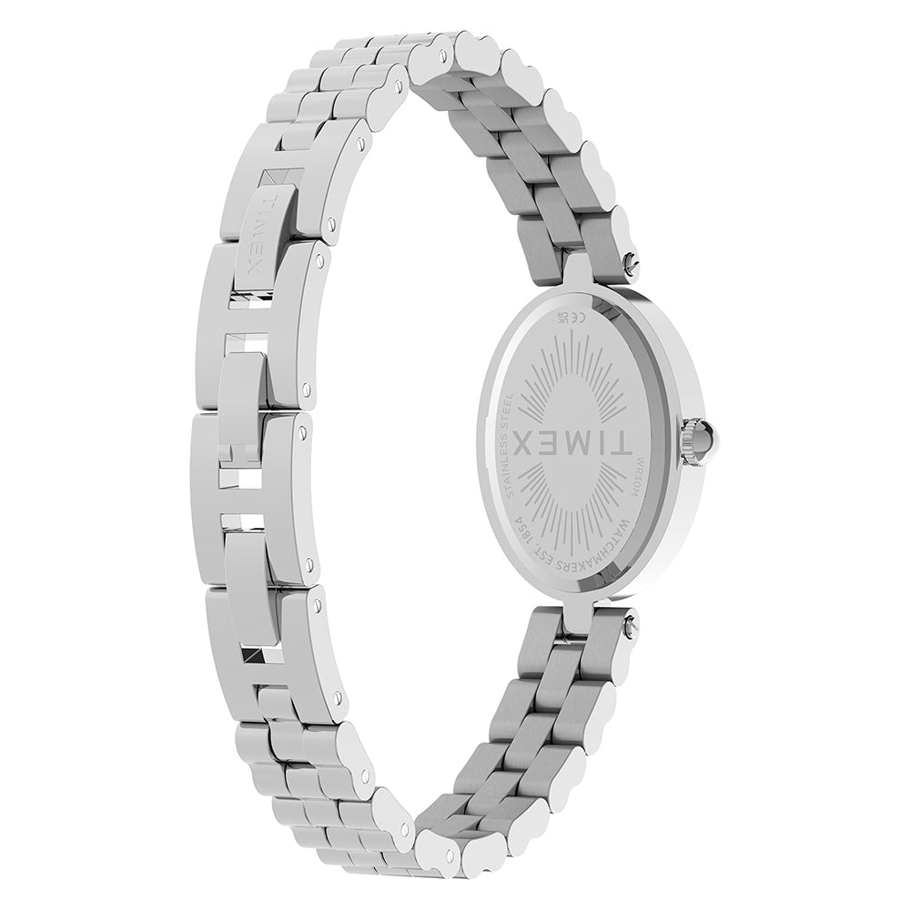 Cavatina® Luxe 3-Hand 22mm Stainless Steel Band