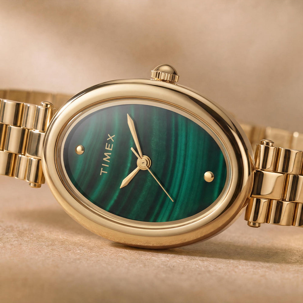 Cavatina® Luxe 3-Hand 22mm Stainless Steel Band