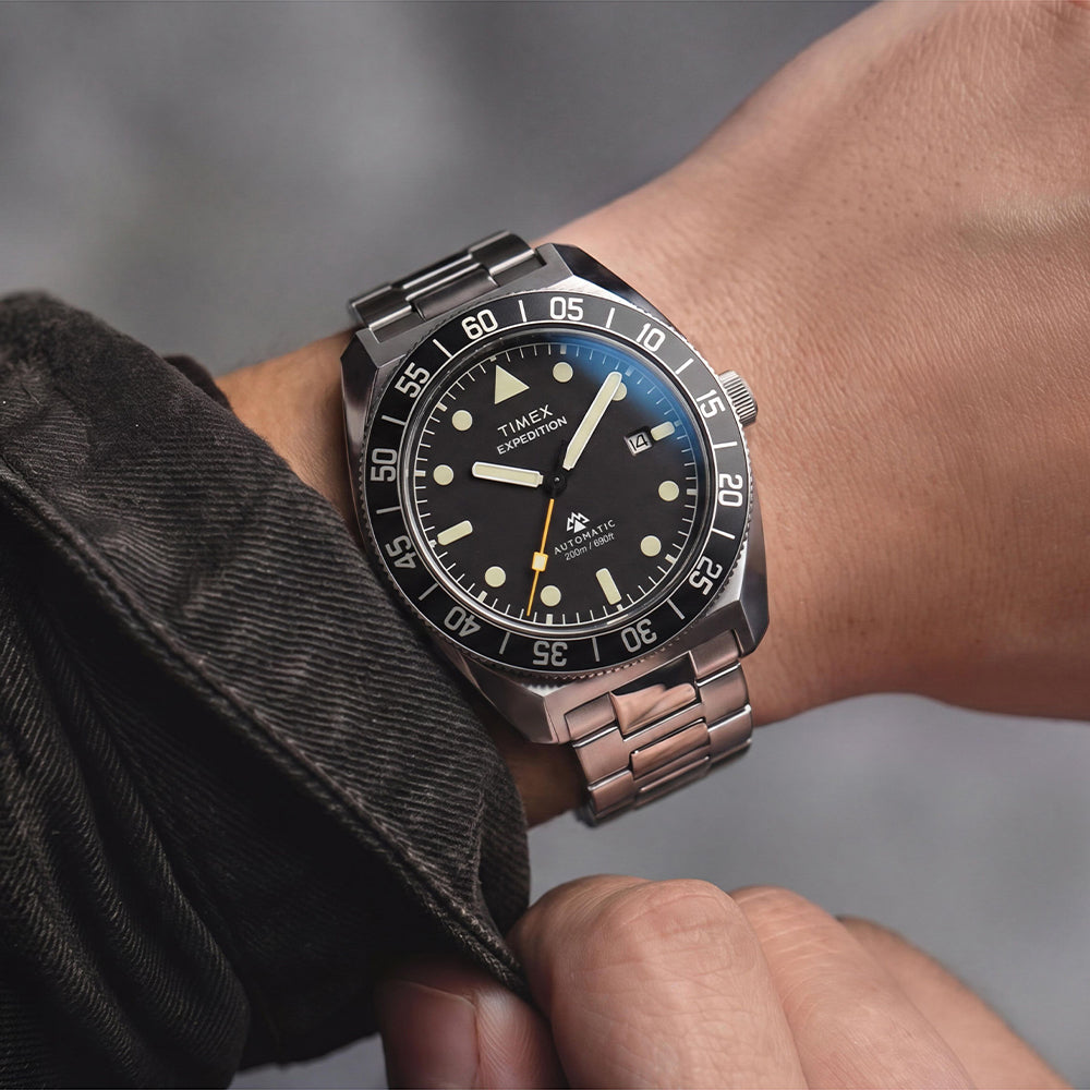 Expedition Pioneer Automatic 41mm Stainless Steel Band