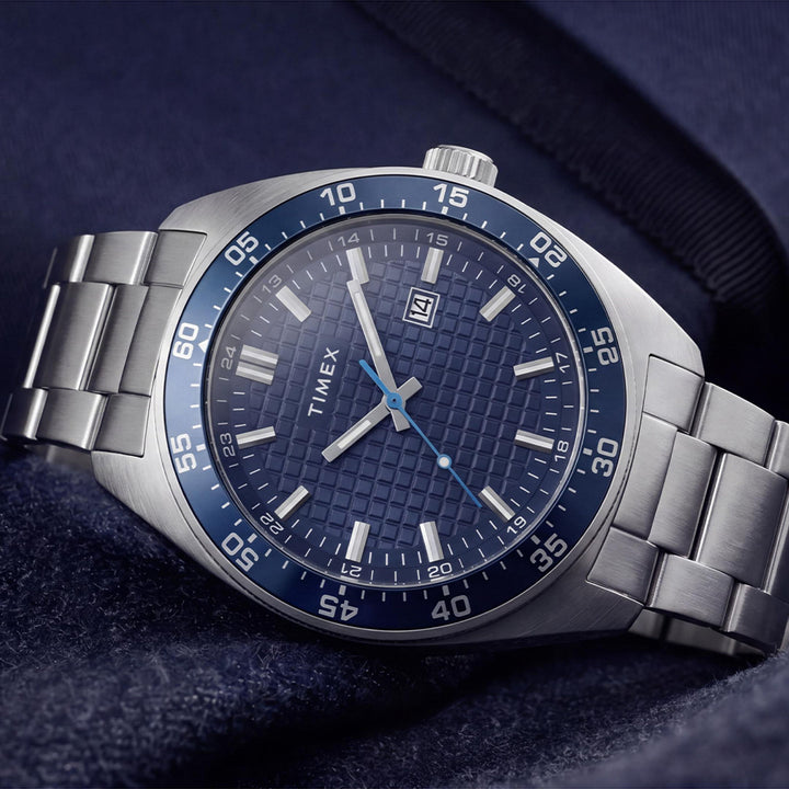 Weston Date 45mm Stainless Steel Band