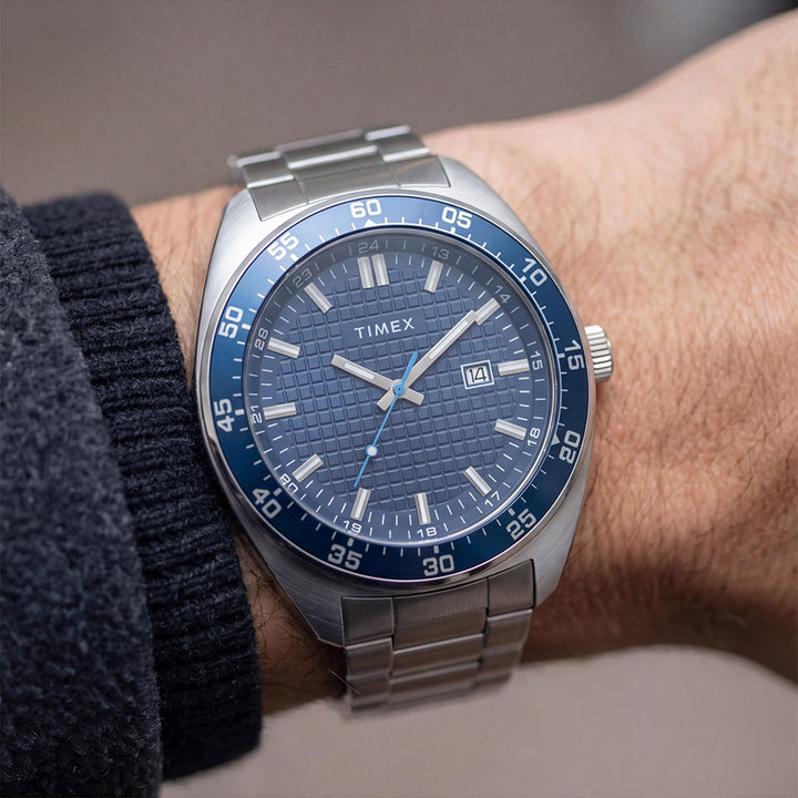 Weston Date 45mm Stainless Steel Band