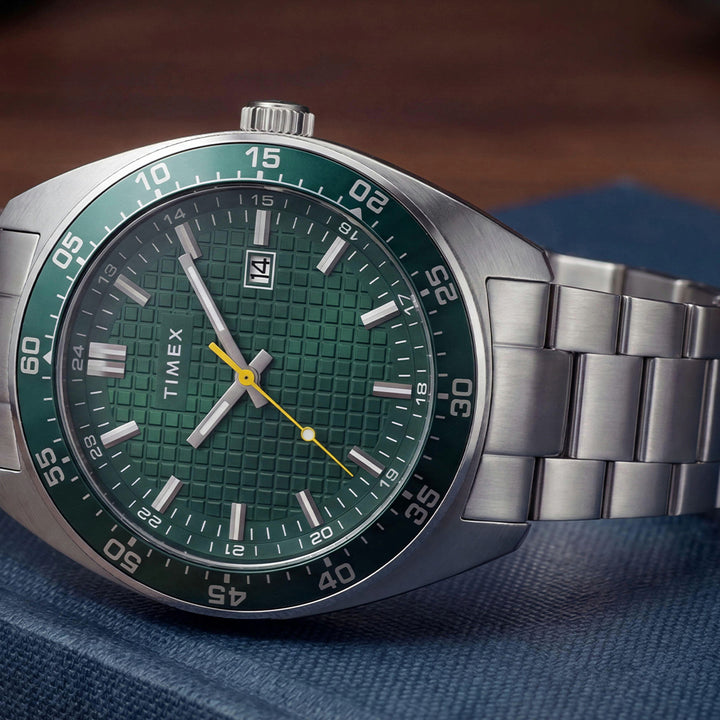 Weston Date 45mm Stainless Steel Band