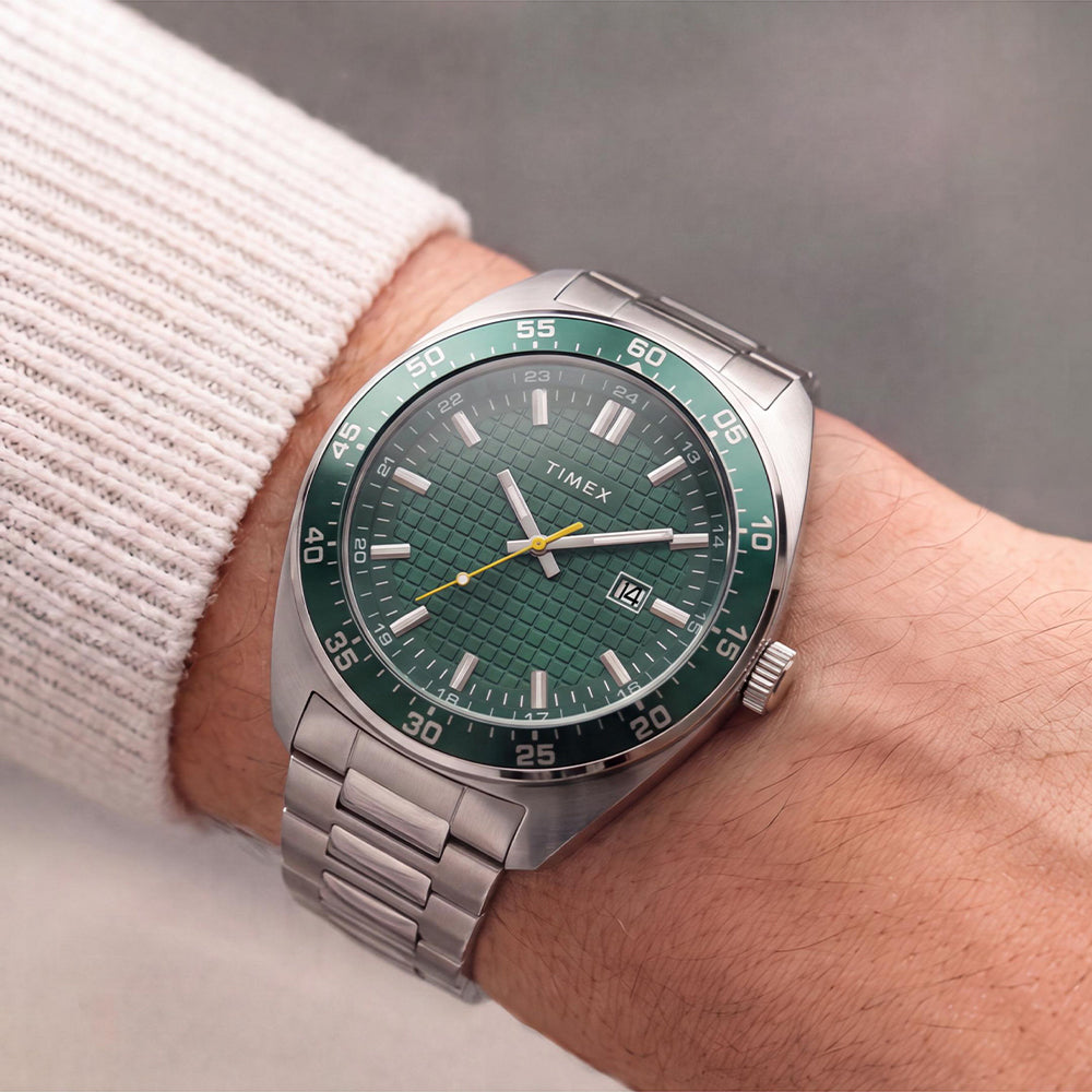 Weston Date 45mm Stainless Steel Band