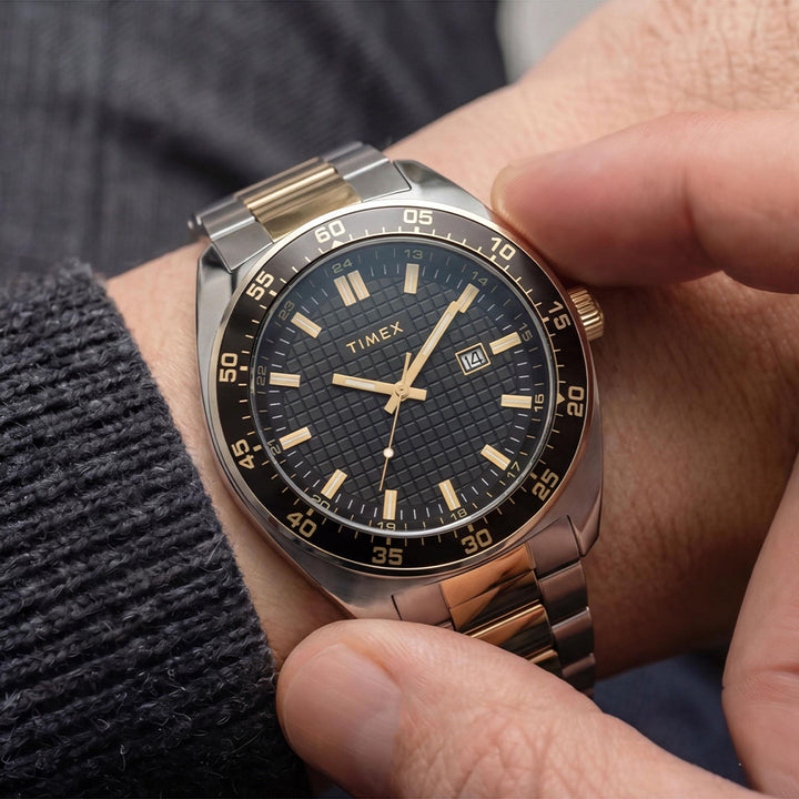 Weston Date 45mm Stainless Steel Band