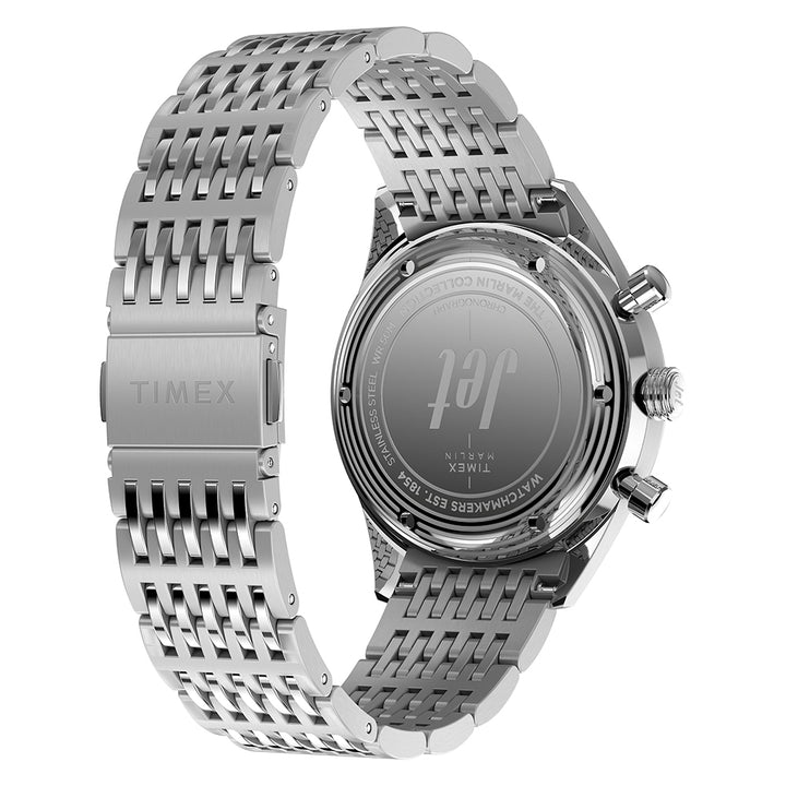 Marlin Jet Chronograph 40mm Stainless Steel Band
