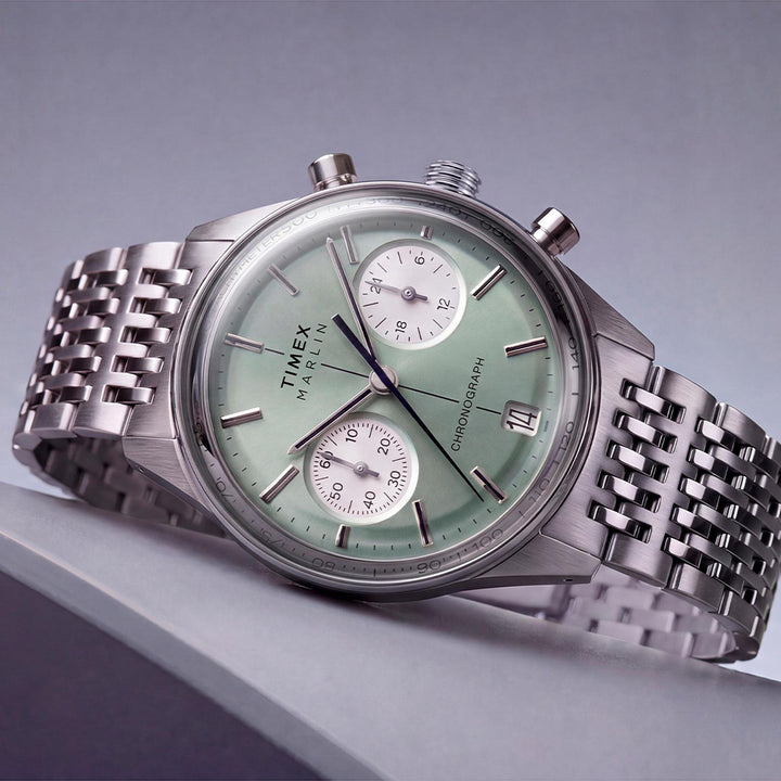 Marlin Jet Chronograph 40mm Stainless Steel Band