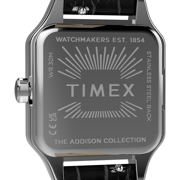 Addison 2-Hand 23mm Leather Band