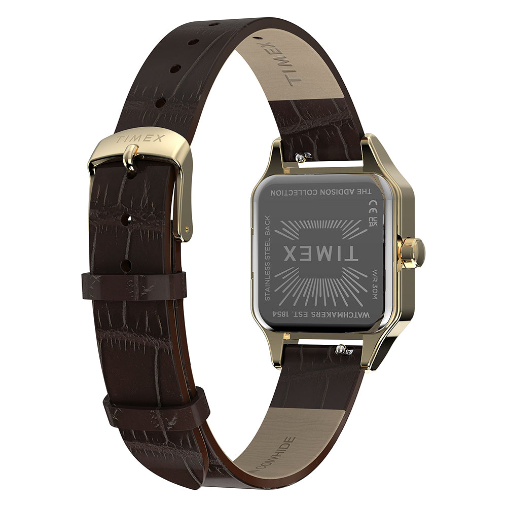 Addison 2-Hand 23mm Leather Band