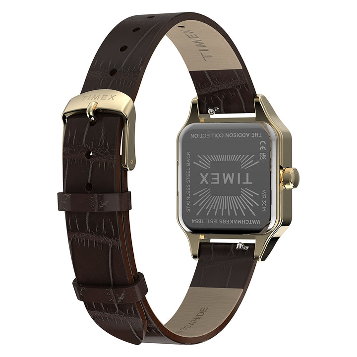 Addison 2-Hand 23mm Leather Band