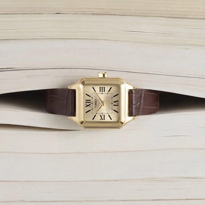 Addison 2-Hand 23mm Leather Band