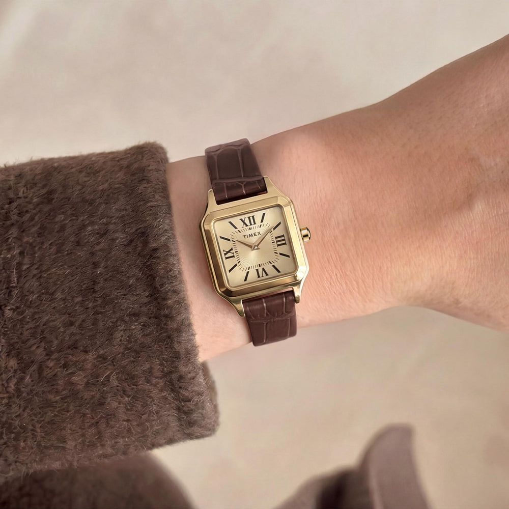 Addison 2-Hand 23mm Leather Band