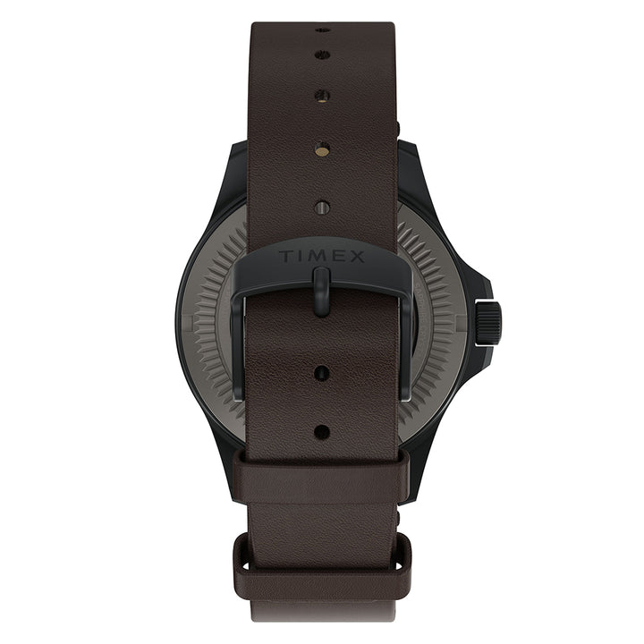 Expedition Field Post Titanium Automatic 41mm Leather Band