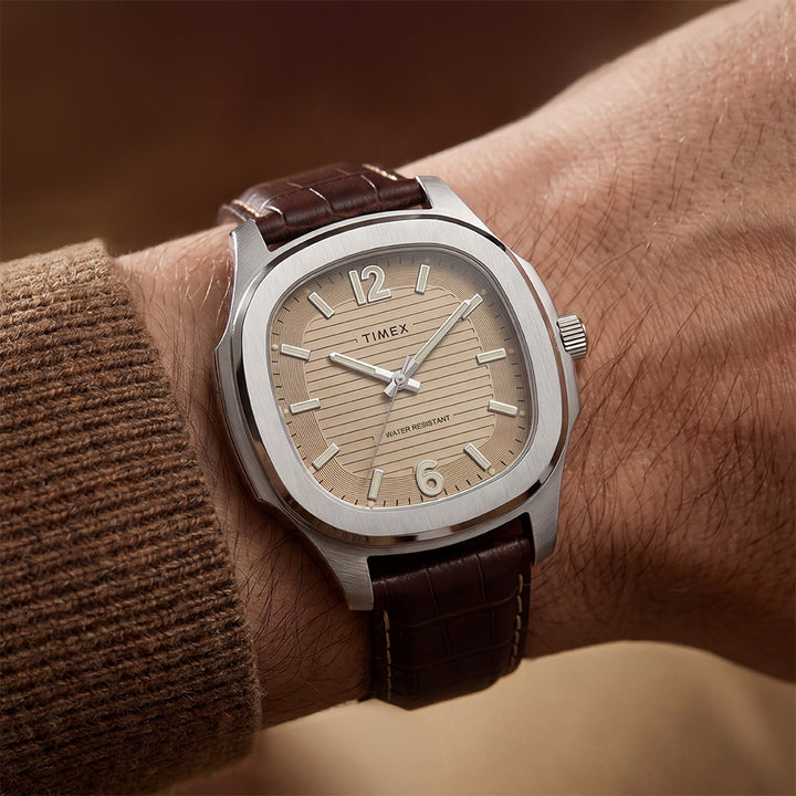 Marquee 3-Hand 41mm Leather Band
