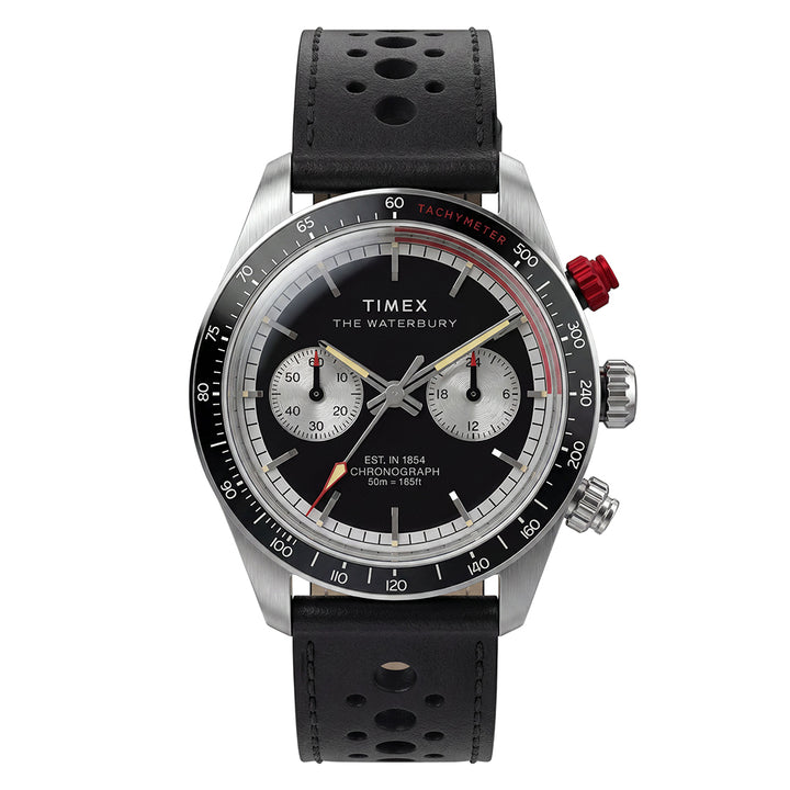 Waterbury Heritage Chronograph 39mm Leather Band