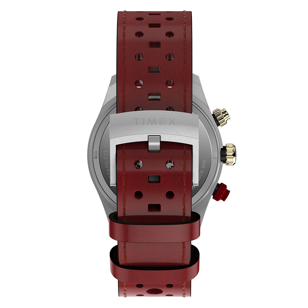Waterbury Heritage Chronograph 39mm Leather Band