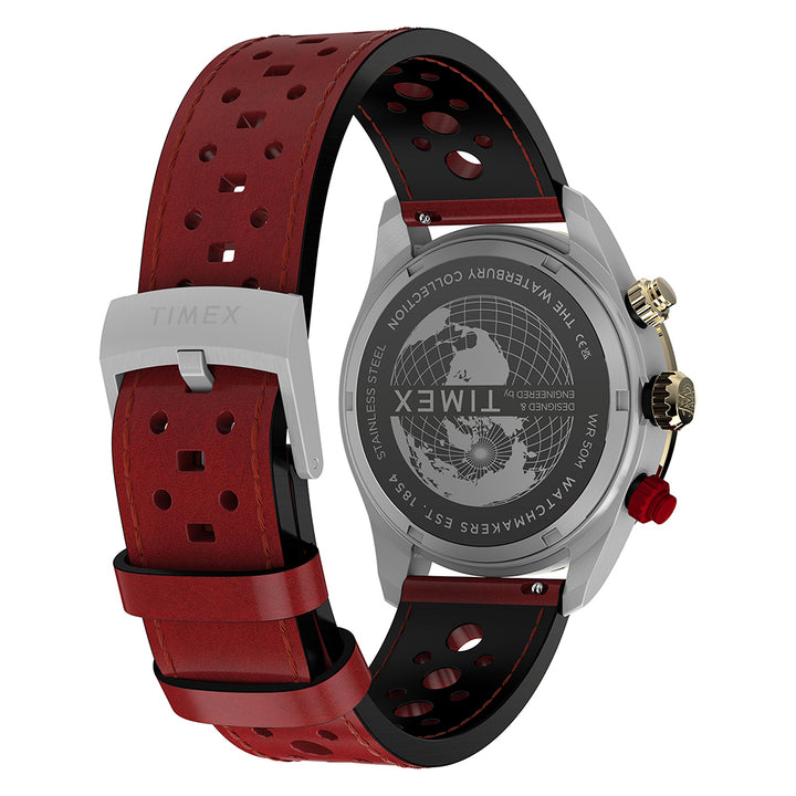 Waterbury Heritage Chronograph 39mm Leather Band