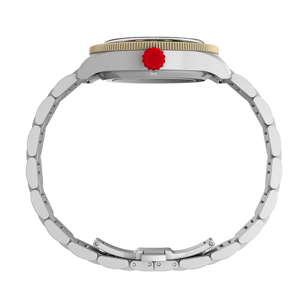Waterbury Heritage Gmt Automatic 42mm Stainless Steel Band