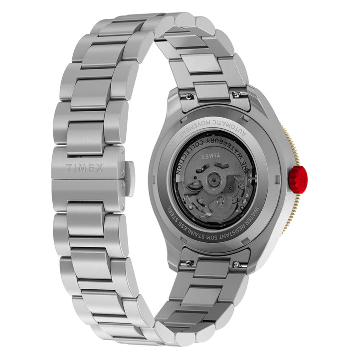 Waterbury Heritage Gmt Automatic 42mm Stainless Steel Band