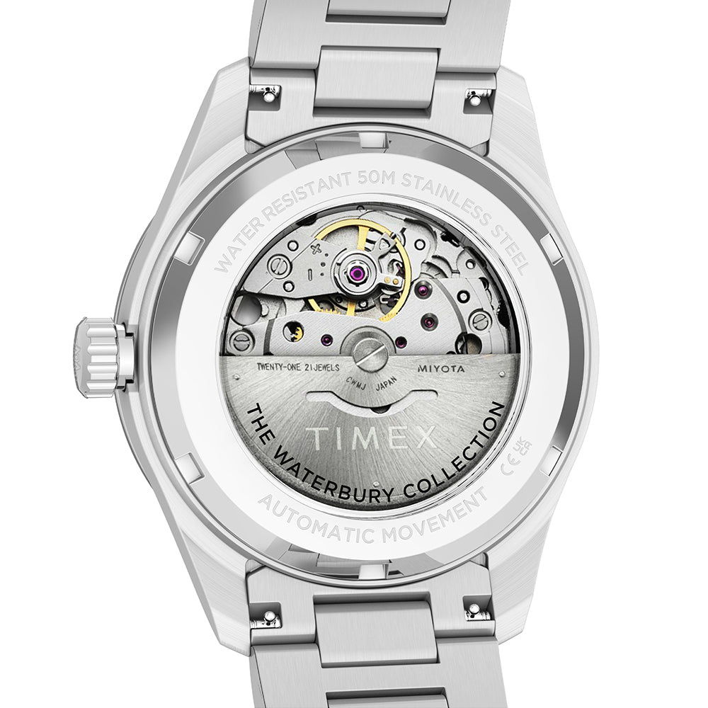 Waterbury Heritage Automatic 39mm Stainless Steel Band