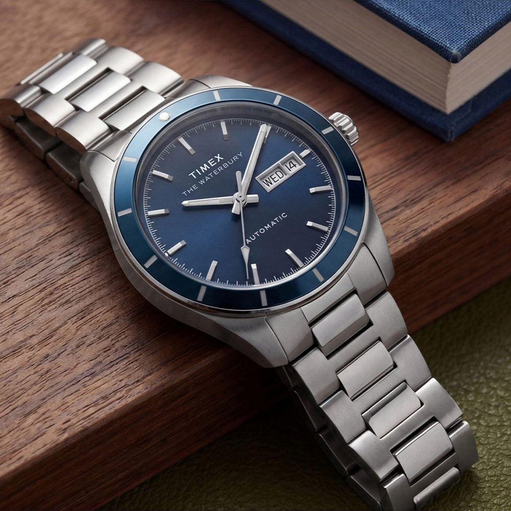 Waterbury Heritage Automatic 39mm Stainless Steel Band