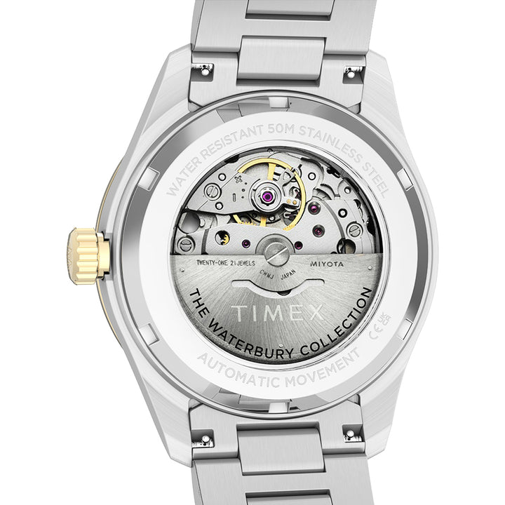 Waterbury Heritage Automatic 39mm Stainless Steel Band