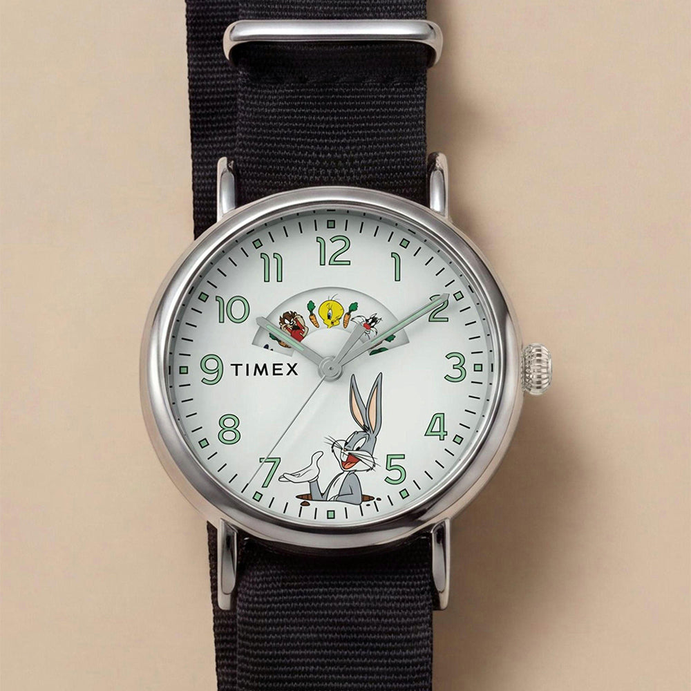 Timex Standard x Looney Tunes 3-Hand 40mm Fabric Band