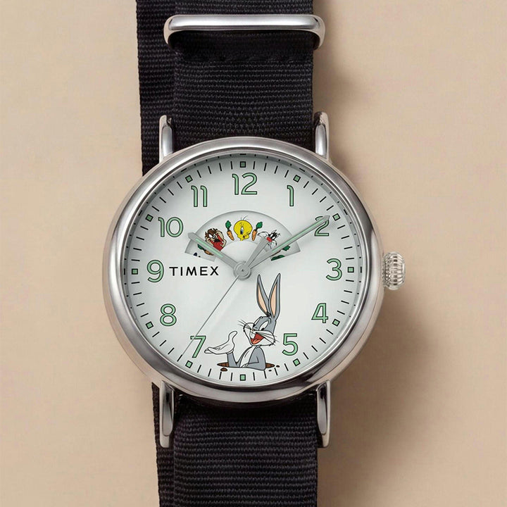 Timex Standard x Looney Tunes 3-Hand 40mm Fabric Band