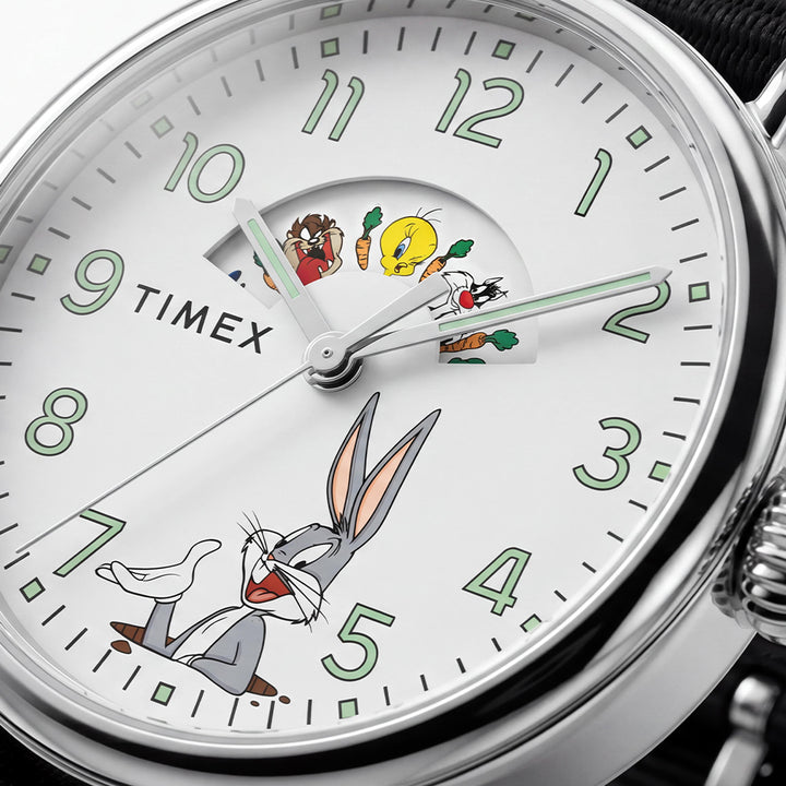 Timex Standard x Looney Tunes 3-Hand 40mm Fabric Band