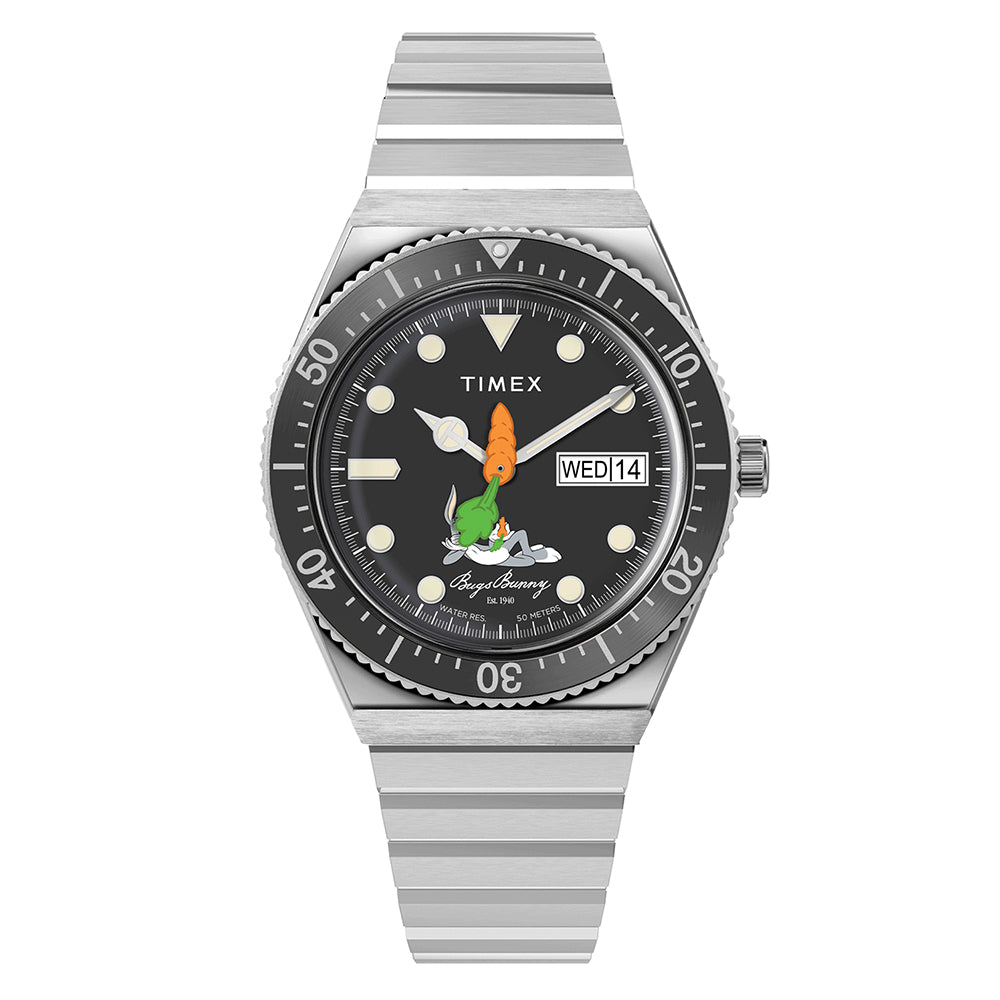 Timex M79 x Looney Tunes Automatic 40mm Stainless Steel Band