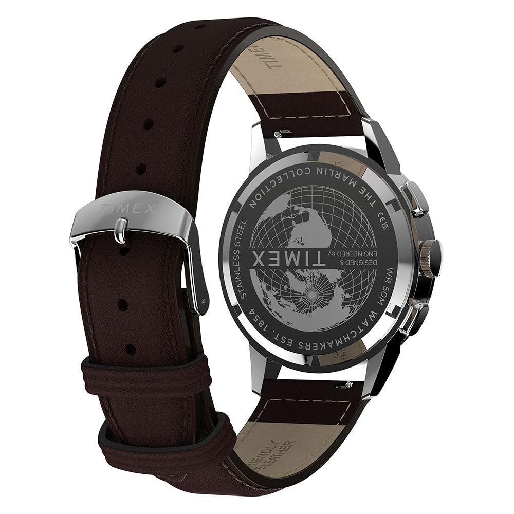 Marlin Neo Classic Chronograph 40mm Leather Band
