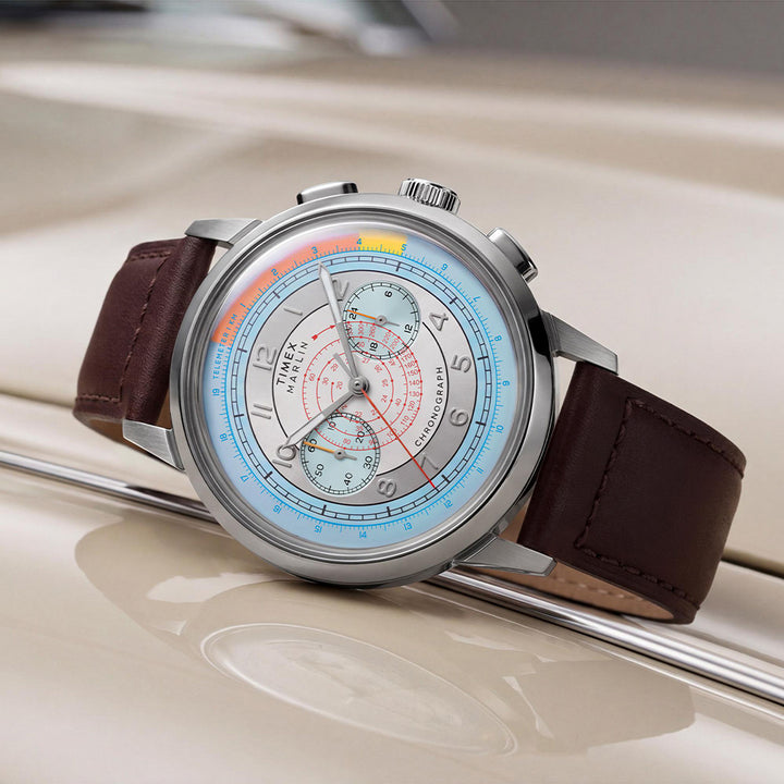 Marlin Neo Classic Chronograph 40mm Leather Band