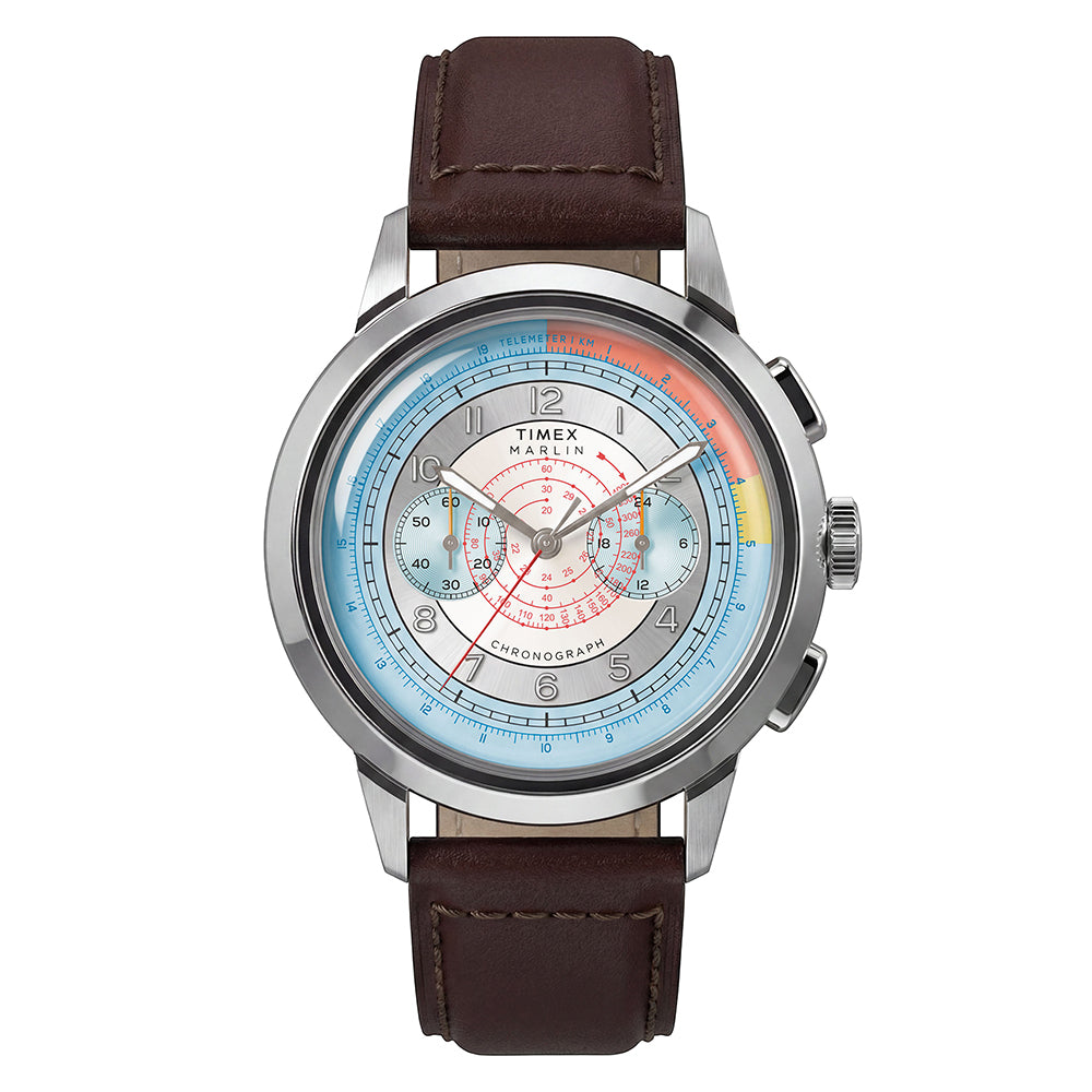 Marlin Neo Classic Chronograph 40mm Leather Band