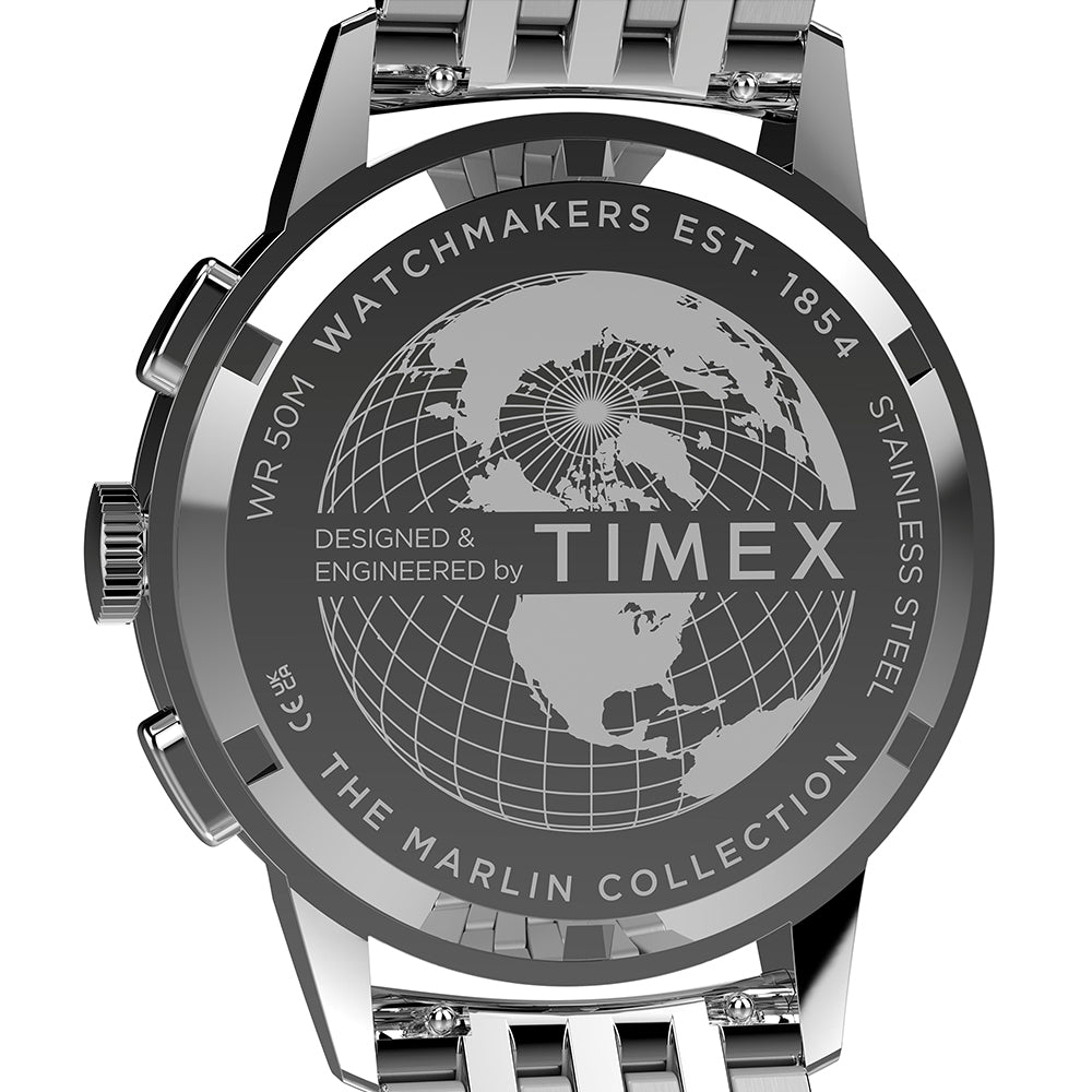Marlin Neo Classic Chronograph 40mm Stainless Steel Band