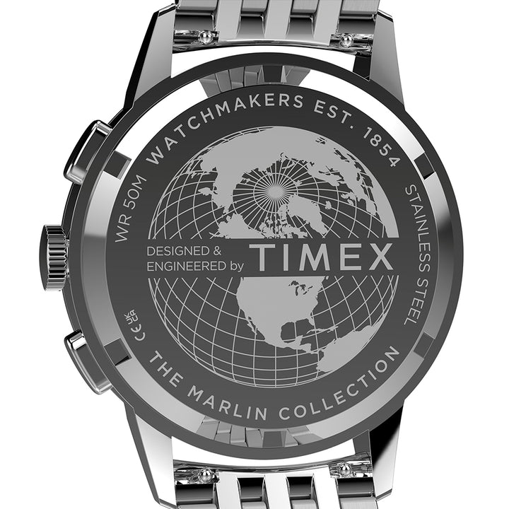 Marlin Neo Classic Chronograph 40mm Stainless Steel Band