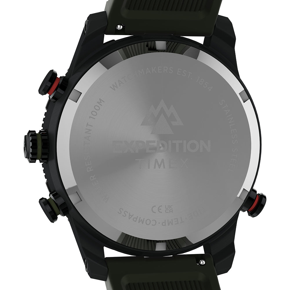 Expedition Tide Compass IQ 45mm Rubber Band