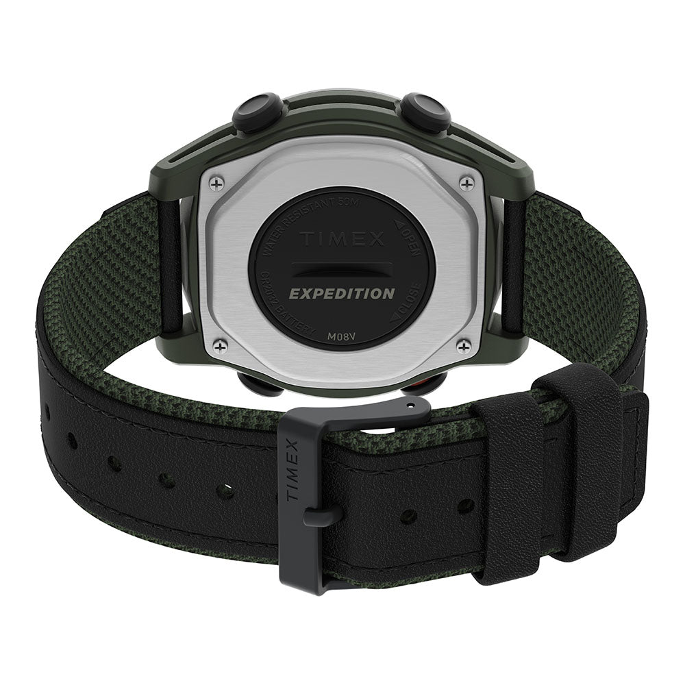 Expedition Rugged Digital 43mm Leather Band