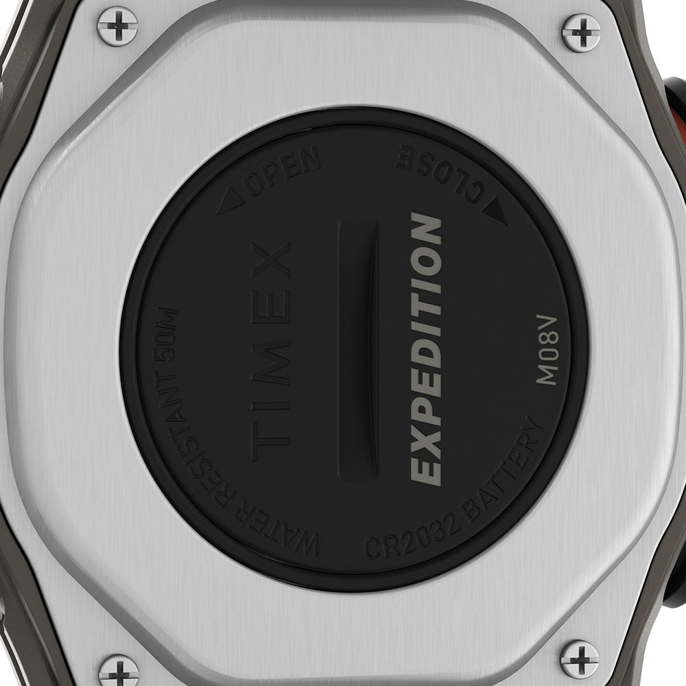 Expedition Rugged Digital 43mm Leather Band