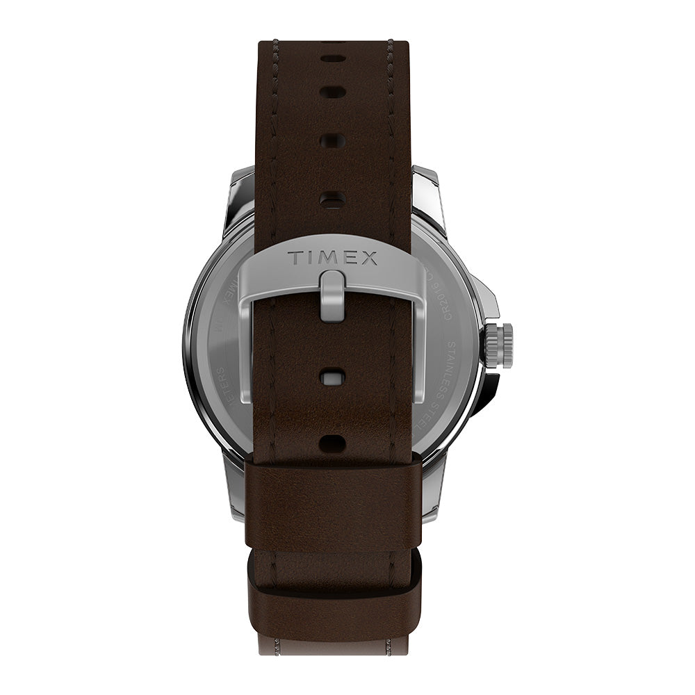 Expedition Date 40mm Leather Band