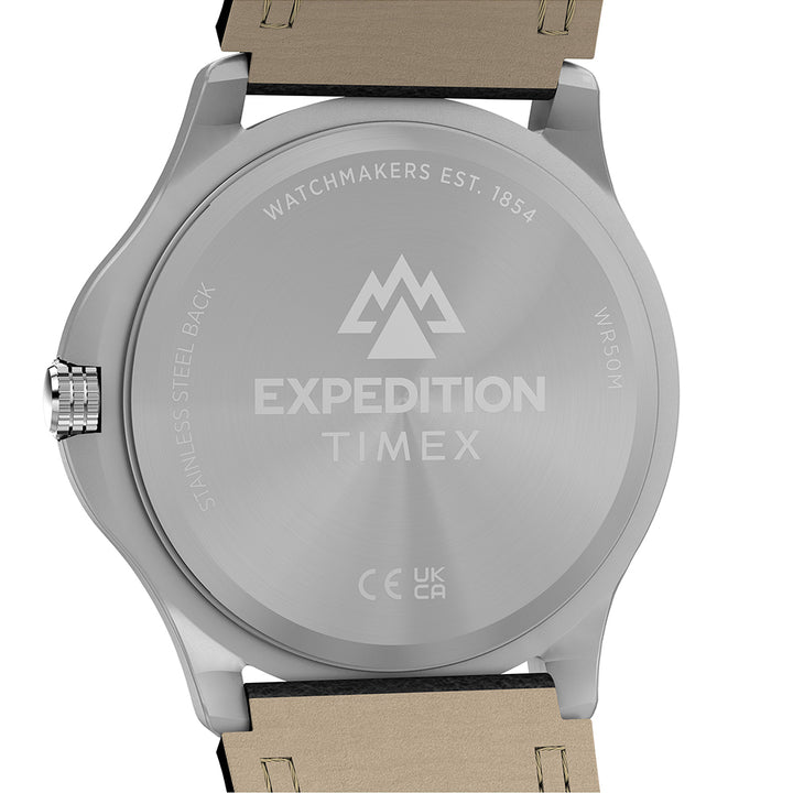 Expedition Field 3-Hand 39mm Leather Band