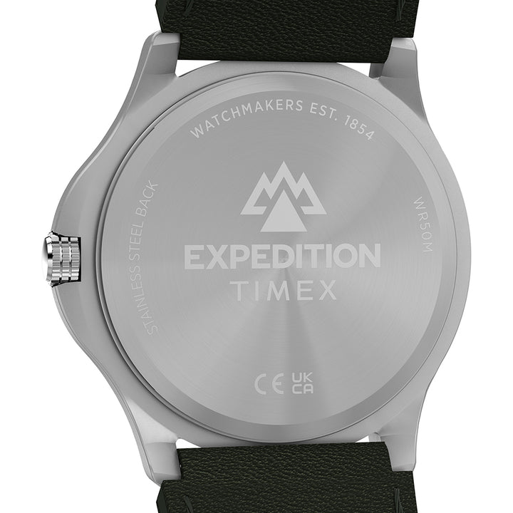 Expedition Field 3-Hand 39mm Leather Band