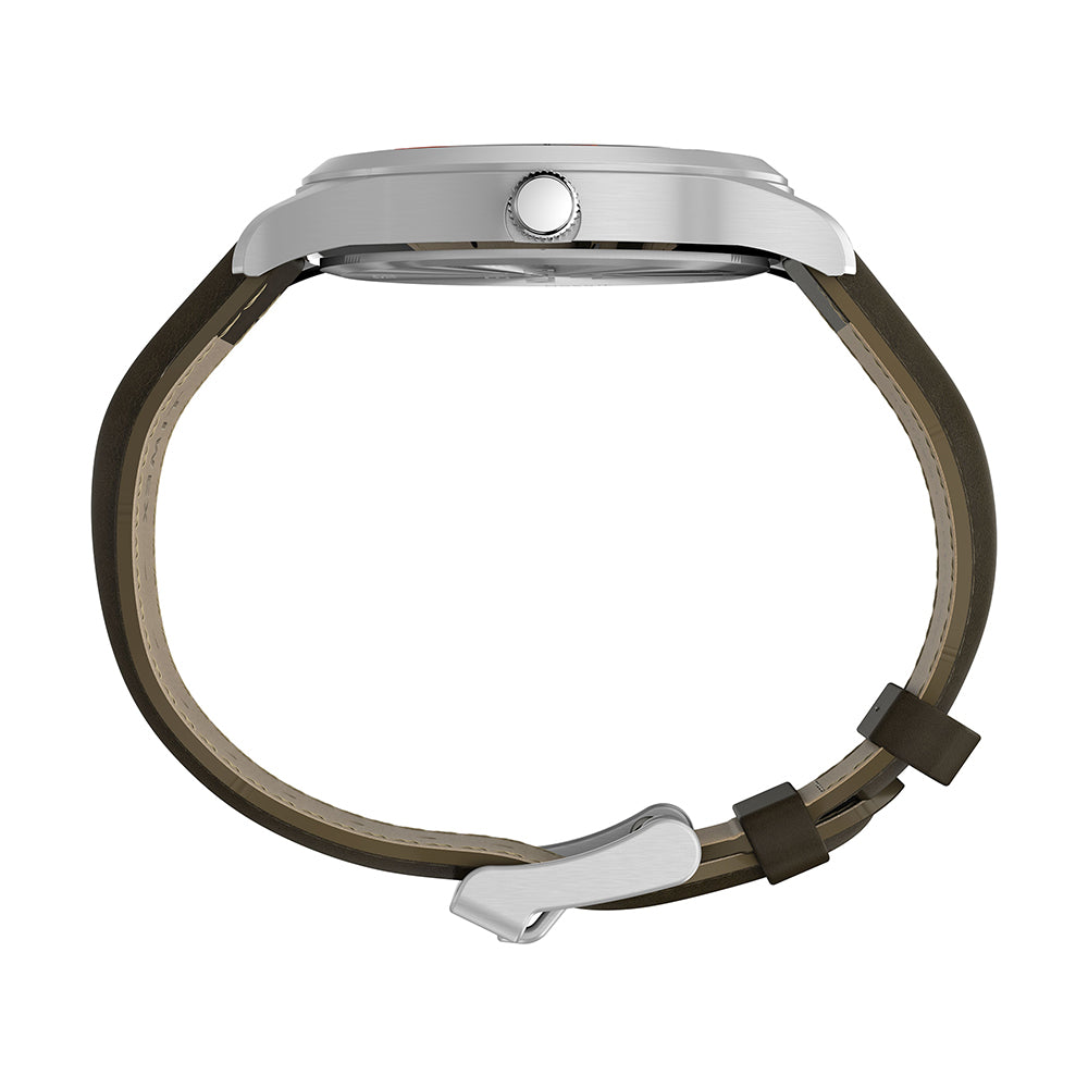 Expedition Field 3-Hand 37mm Leather Band