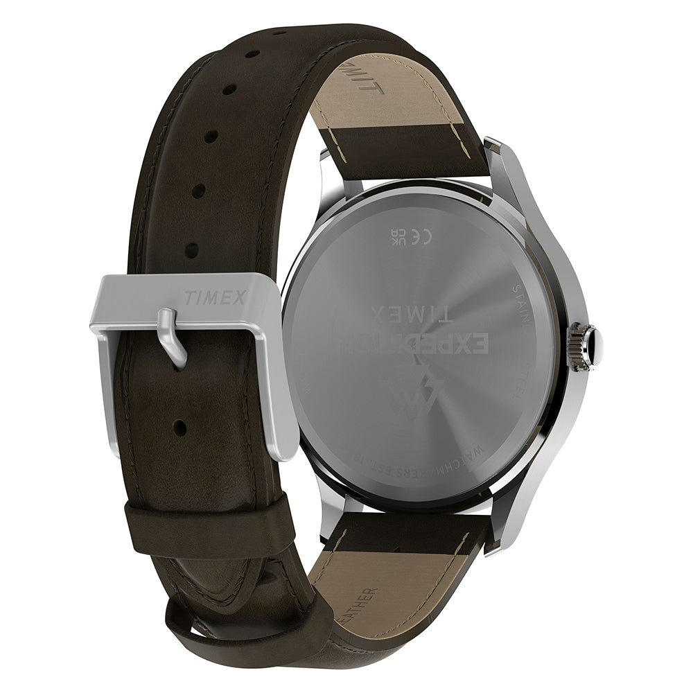Expedition Field 3-Hand 37mm Leather Band