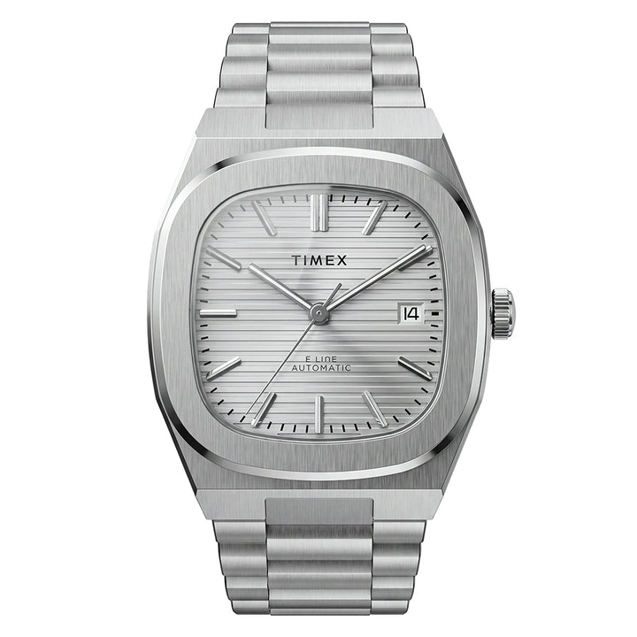 Timex E Line Automatic 38mm Stainless Steel Band