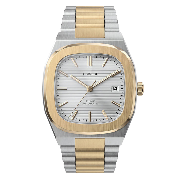 Timex E Line Automatic 38mm Stainless Steel Band