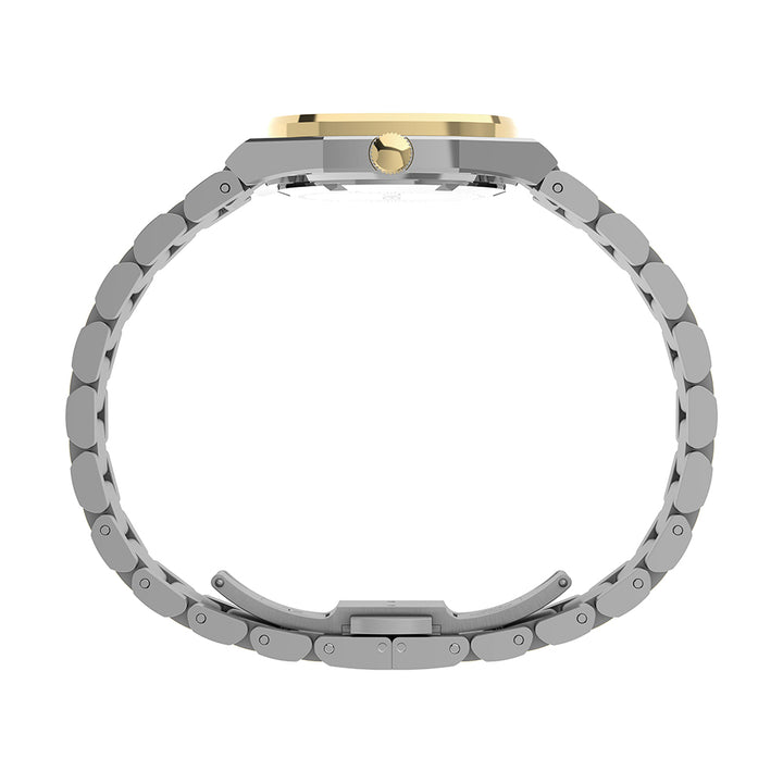 Timex Quartz E Line 3-Hand 30mm Stainless Steel Band