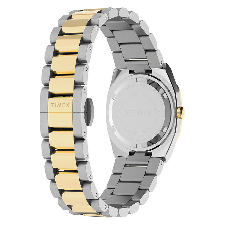 Timex Quartz E Line 3-Hand 30mm Stainless Steel Band