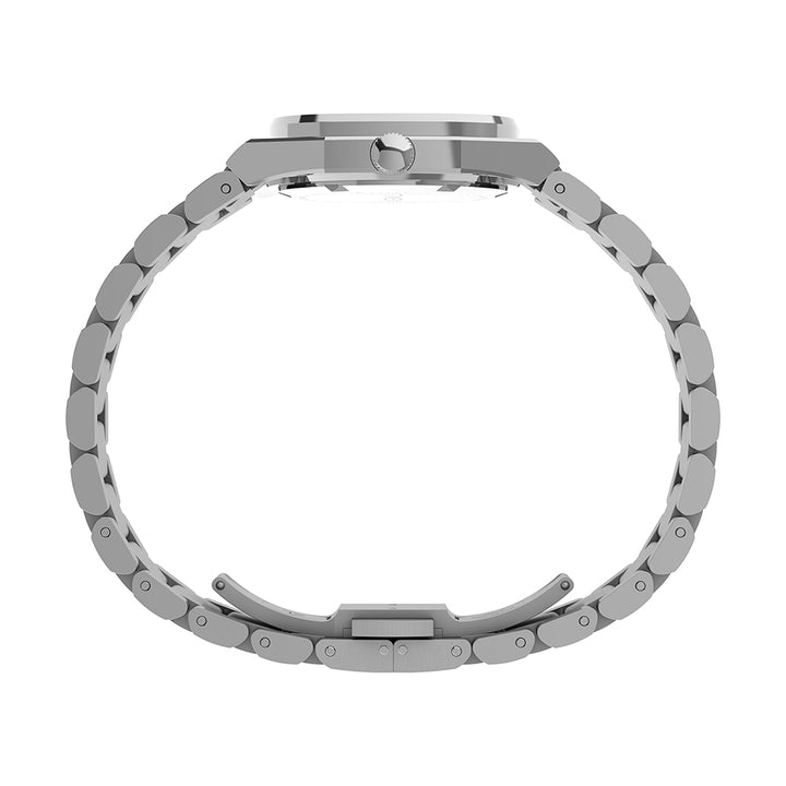 Timex Quartz E Line 3-Hand 30mm Stainless Steel Band