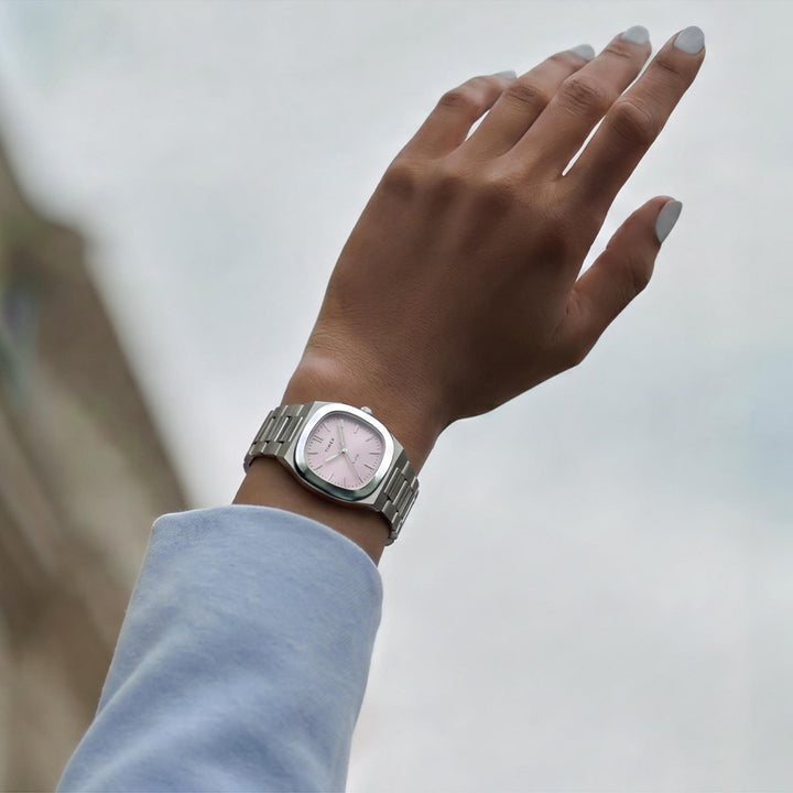 Timex Quartz E Line 3-Hand 30mm Stainless Steel Band
