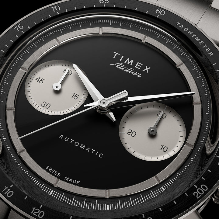 Timex Atelier Chronograph Automatic M1A Ti Chronograph 42mm Titanium Band