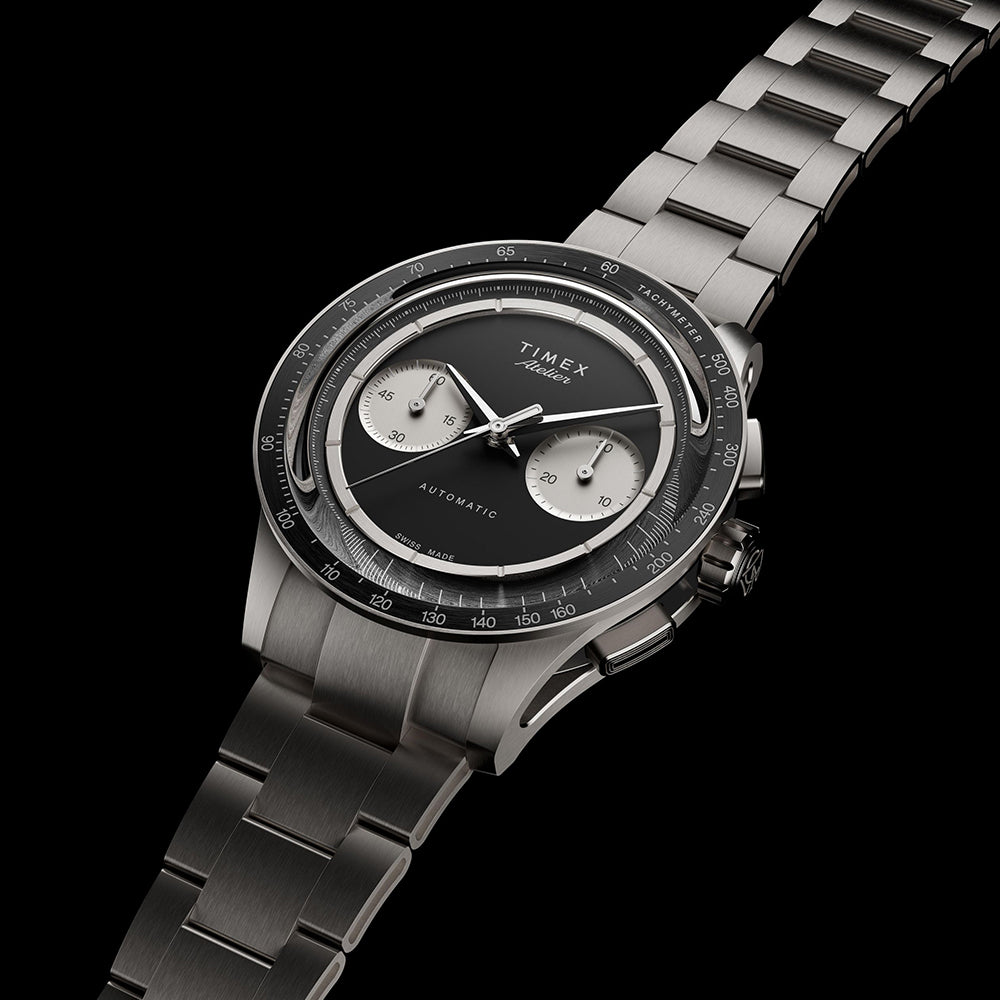 Timex Atelier Chronograph Automatic M1A Ti Chronograph 42mm Titanium Band